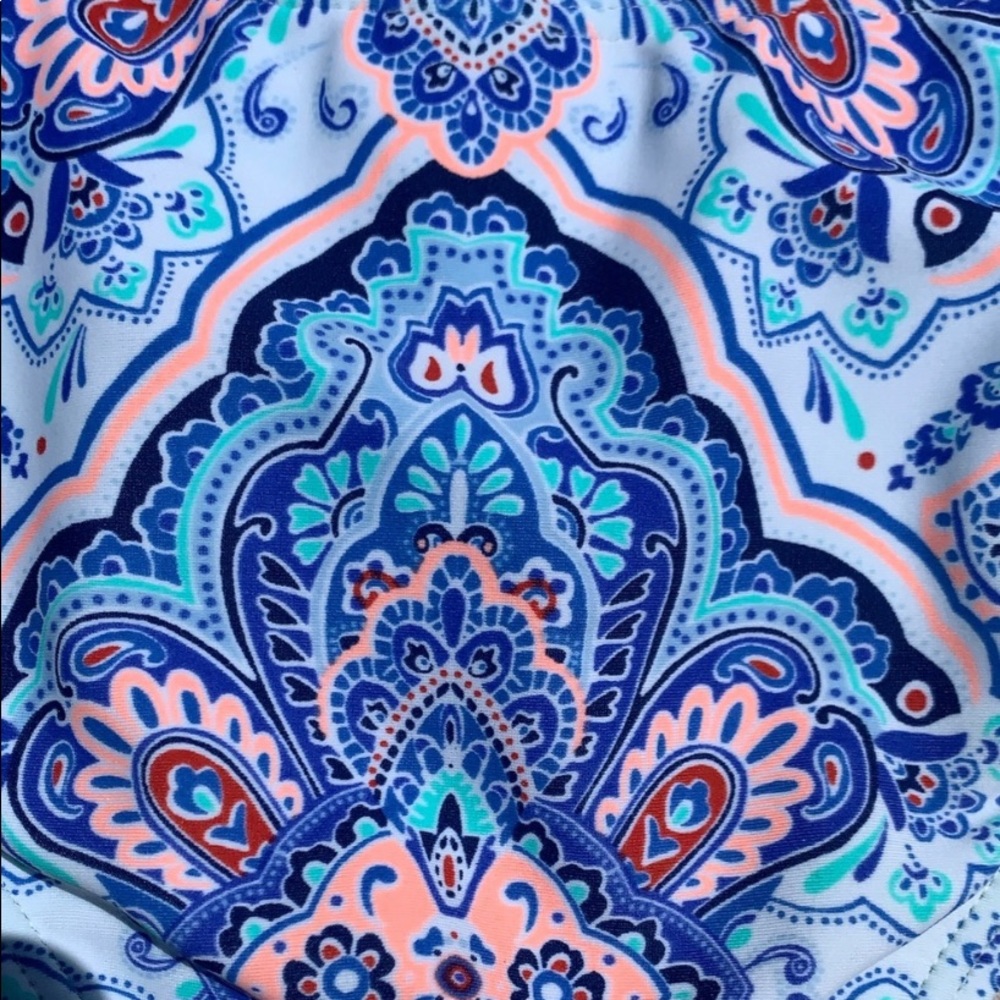 NWT GOSSIP Mandala Design Hipster Bikini Swim Bathing Suit Bottoms M - Picture 5 of 7